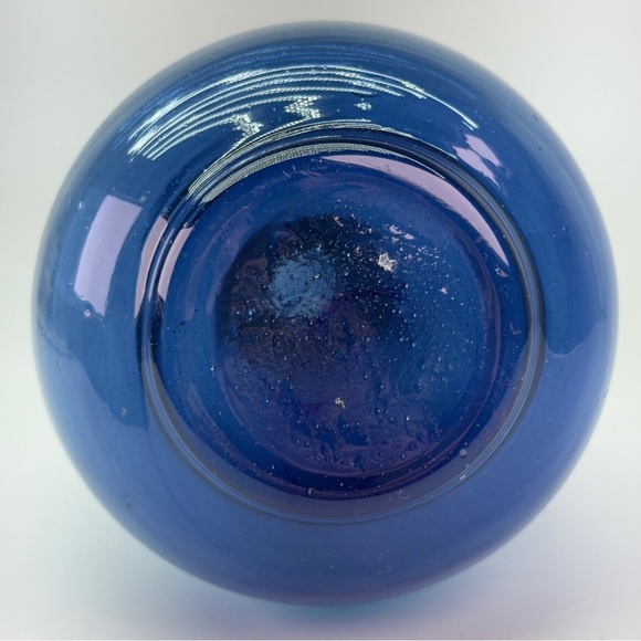 Vintage Batsheva Hand Blown 
Cobalt Blue Decanter - Picture 8 of 8